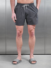 Essential Drawstring Swim Short in Grey