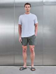 Essential Drawstring Swim Short in Olive
