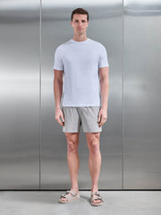 Essential Drawstring Swim Short in Stone