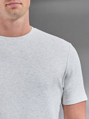 Everyday Luxe T-Shirt in White Marl