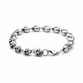 Hel's Chain Skull Bracelet