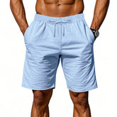 Men's Lightweight Running Shorts, Breathable Gym Shorts with Side Pockets