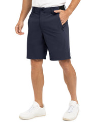 Men's Stretch Golf Shorts, Quick Dry Casual Chino Shorts with Elastic Waist