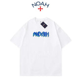 NOAH BWCJ夏季新款潮牌创意字母简约百搭纯棉圆领情侣短袖T恤男女