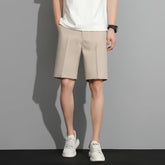 Men's Casual Chino Shorts, Slim Fit Dress Shorts for Business and Daily Wear