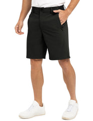 Men's Stretch Golf Shorts, Quick Dry Casual Chino Shorts with Elastic Waist