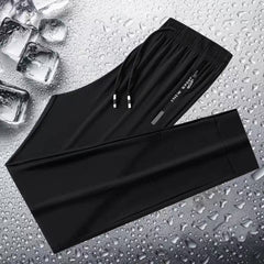 Men Women Straight Leg Sweatpants Lightweight Quick Dry Casual Pants
