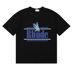 Rhude Eagle Logo Tee – Black