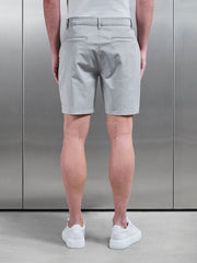 Tailored Chino Short in Mid Grey