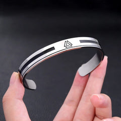 Valknut Stainless Steel Bracelet