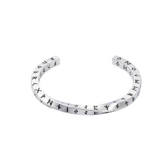 Viking Runic Twist Bracelet