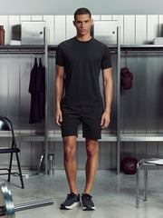 Active Colour Block Short in Black Grey