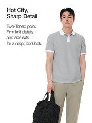 Men's Airy Fit Rally Short Sleeve Polo Shirt