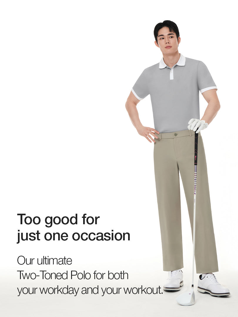 Men's Airy Fit Rally Short Sleeve Polo Shirt