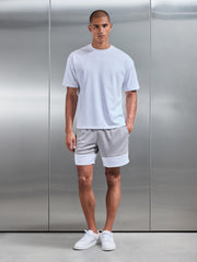 AirTech Colour Block Mesh Short in Mid Grey