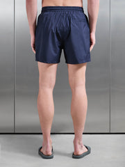 Essential Drawstring Shell Swim Short in Navy