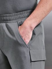 Hybrid Cargo Short in Grey