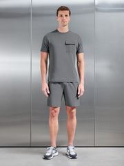 Hybrid Cargo Short in Grey
