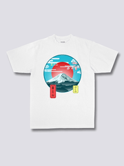 Front Print - Mount Fuji T-Shirt