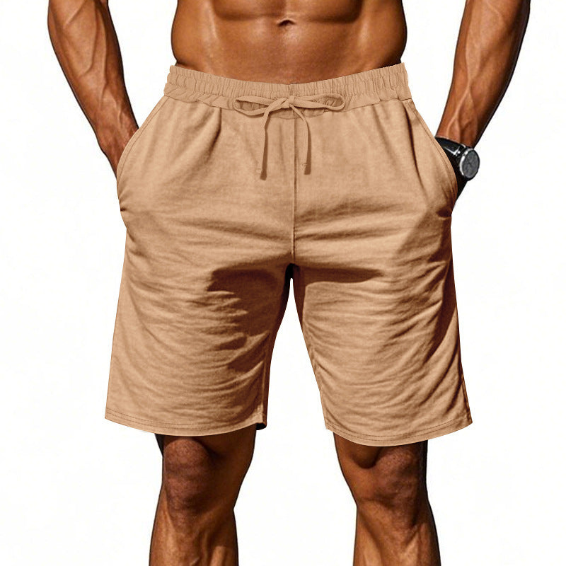 Men's Lightweight Running Shorts, Breathable Gym Shorts with Side Pockets