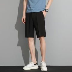 Men's Casual Chino Shorts, Slim Fit Dress Shorts for Business and Daily Wear