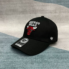 47brand Red Sox Major League Baseball Hat Chicago White Sox Hardtop Alphabet Duckweed Hat unisex