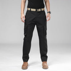 Men's Tactical Cargo Pants, Lightweight Ripstop Hiking Work Pants with Multi Pockets