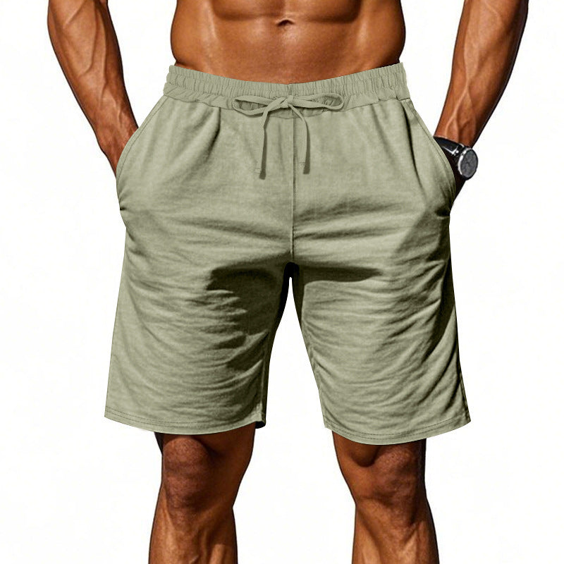 Men's Lightweight Running Shorts, Breathable Gym Shorts with Side Pockets