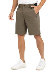 Men's Stretch Golf Shorts, Quick Dry Casual Chino Shorts with Elastic Waist