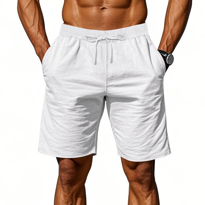 Men's Lightweight Running Shorts, Breathable Gym Shorts with Side Pockets
