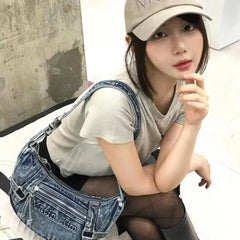 Official Authentic Matin Kim Duck Tongue Hat Female Li Charen Same Style Washed Retro Face Highlighting Small Baseball Hat