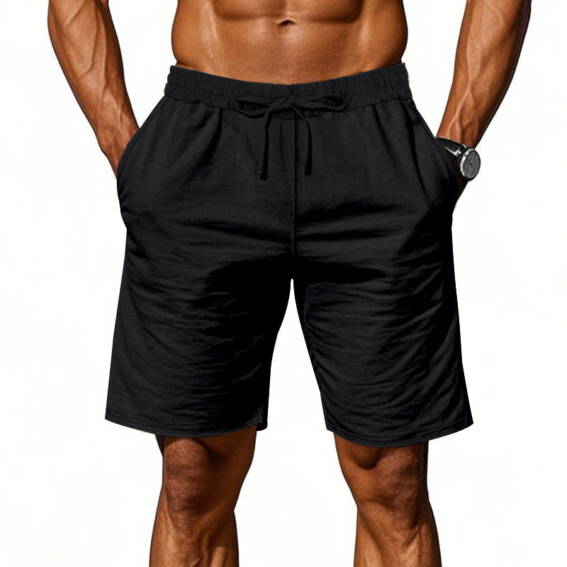 Men's Lightweight Running Shorts, Breathable Gym Shorts with Side Pockets