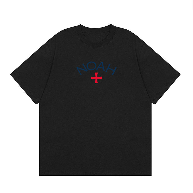 NOAH Premium Heavyweight Cotton Cross Logo Graphic T-Shirt - First Generation Expedition Classic