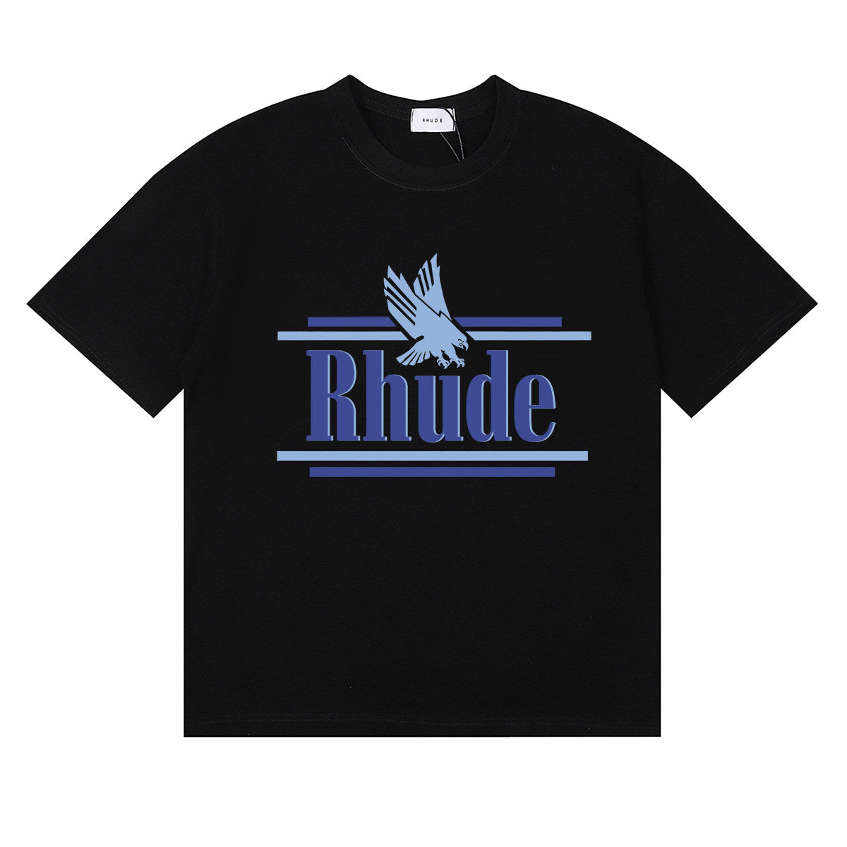 Rhude Eagle Logo Tee – Black