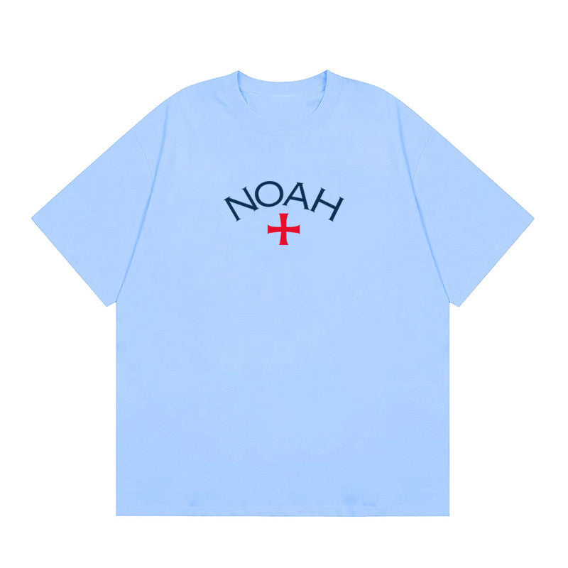 NOAH Premium Heavyweight Cotton Cross Logo Graphic T-Shirt - First Generation Expedition Classic