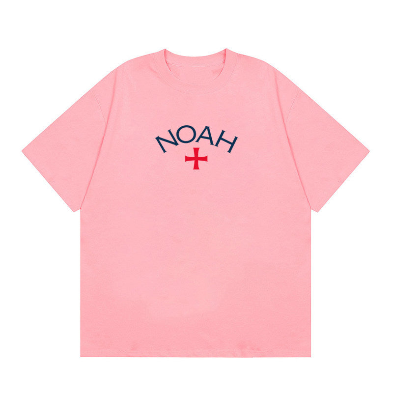 NOAH Premium Heavyweight Cotton Cross Logo Graphic T-Shirt - First Generation Expedition Classic