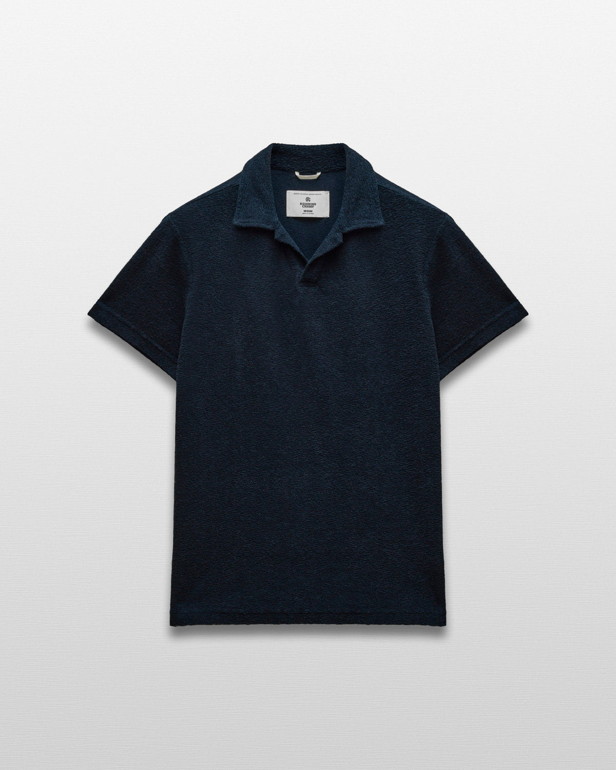 Textured Terry Standard Polo