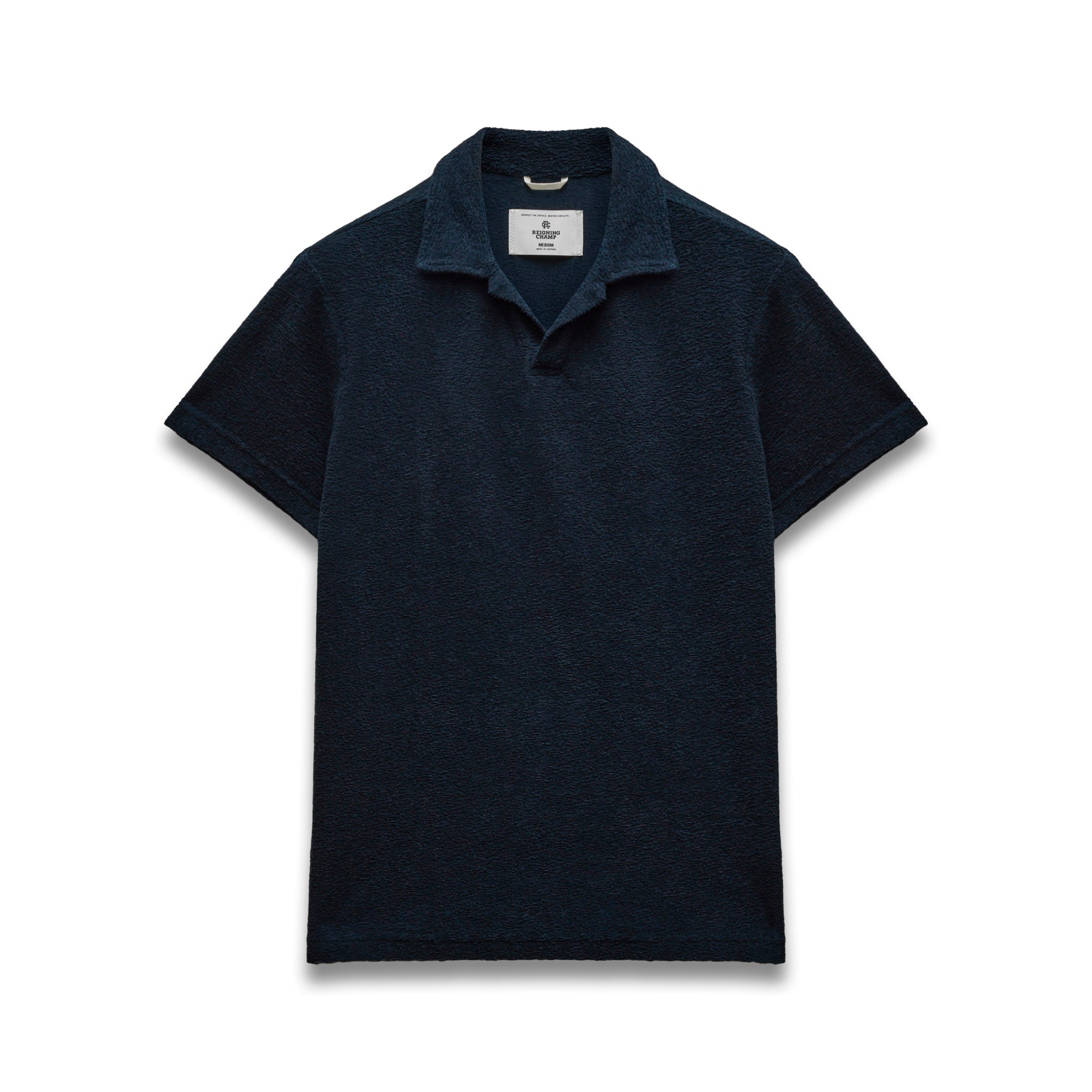 Textured Terry Standard Polo