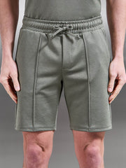Textured Interlock Short in Sage