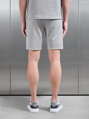 Textured Interlock Short in Stone