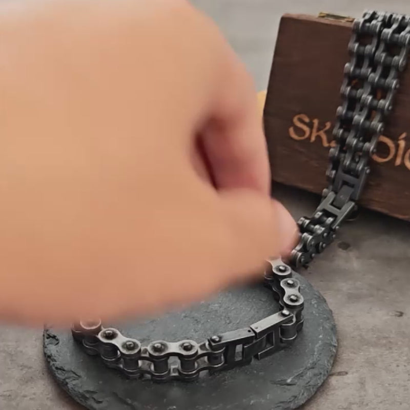 Motorcycle Chain Bracelet