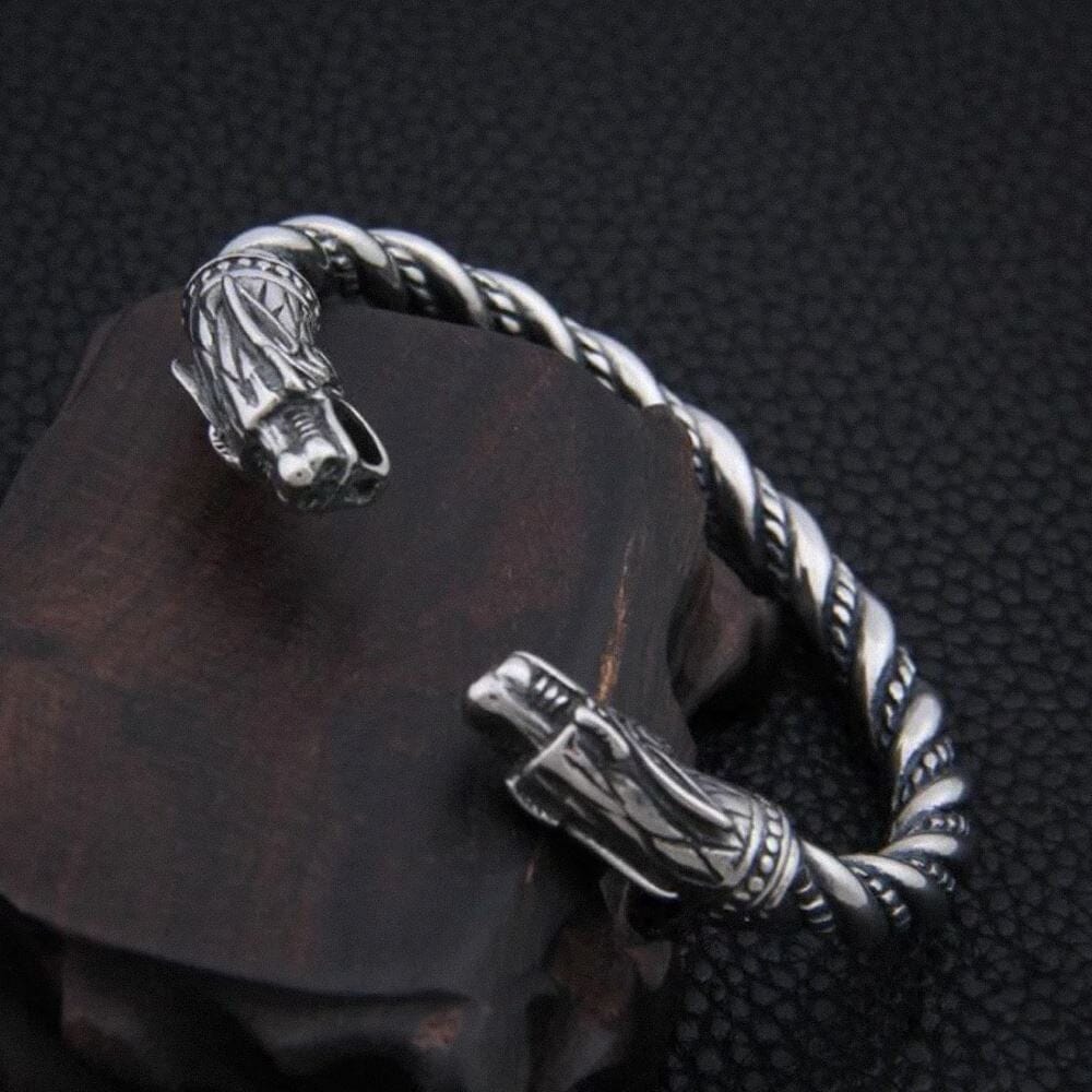 Norse Wolf Spirit Bracelet