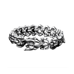 Norse Dragon Bracelet in Stainless Steel