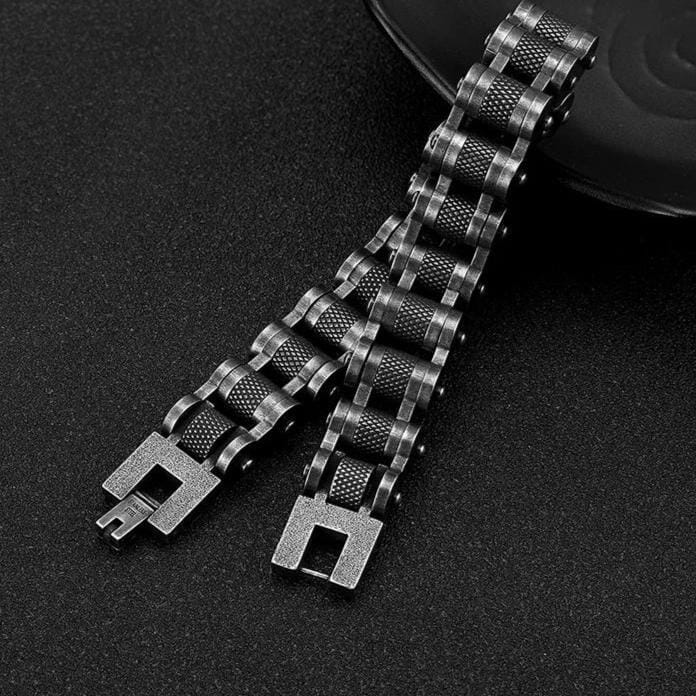 Road Warrior Stainless Steel Bracelet