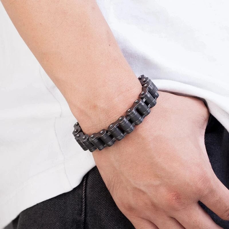 Road Warrior Stainless Steel Bracelet