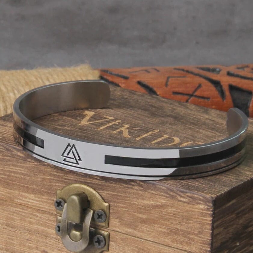 Valknut Stainless Steel Bracelet