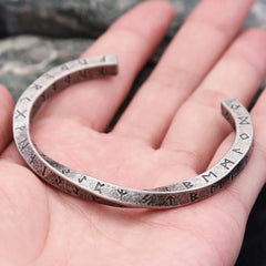 Viking Runic Twist Bracelet